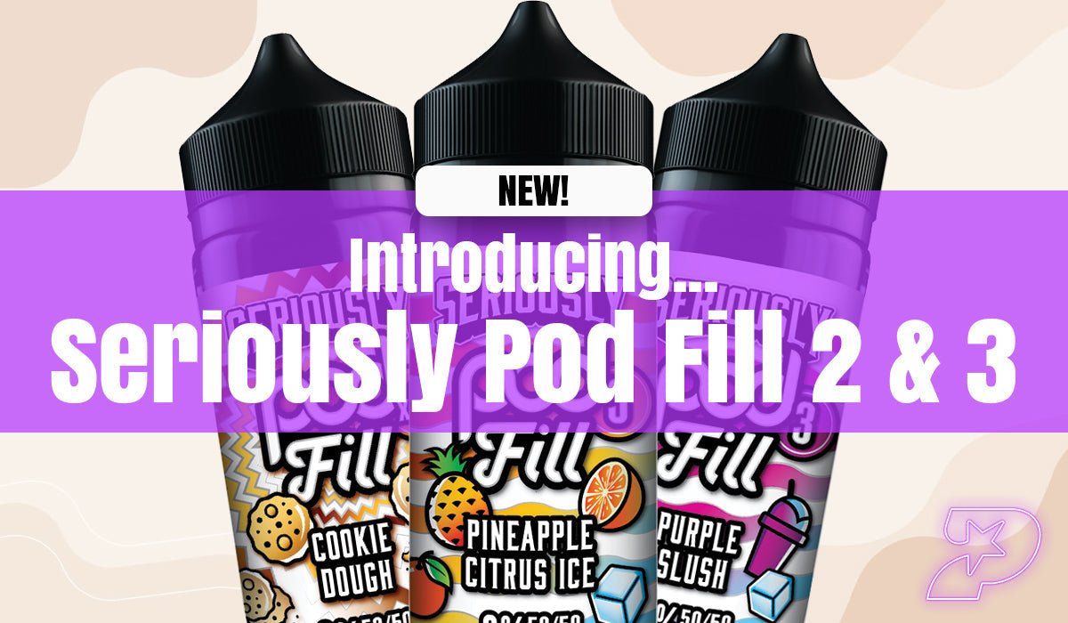 Introducing Seriously Pod Fill 2 & 3 by Doozy - Jan '26 - Prime Vapes UK