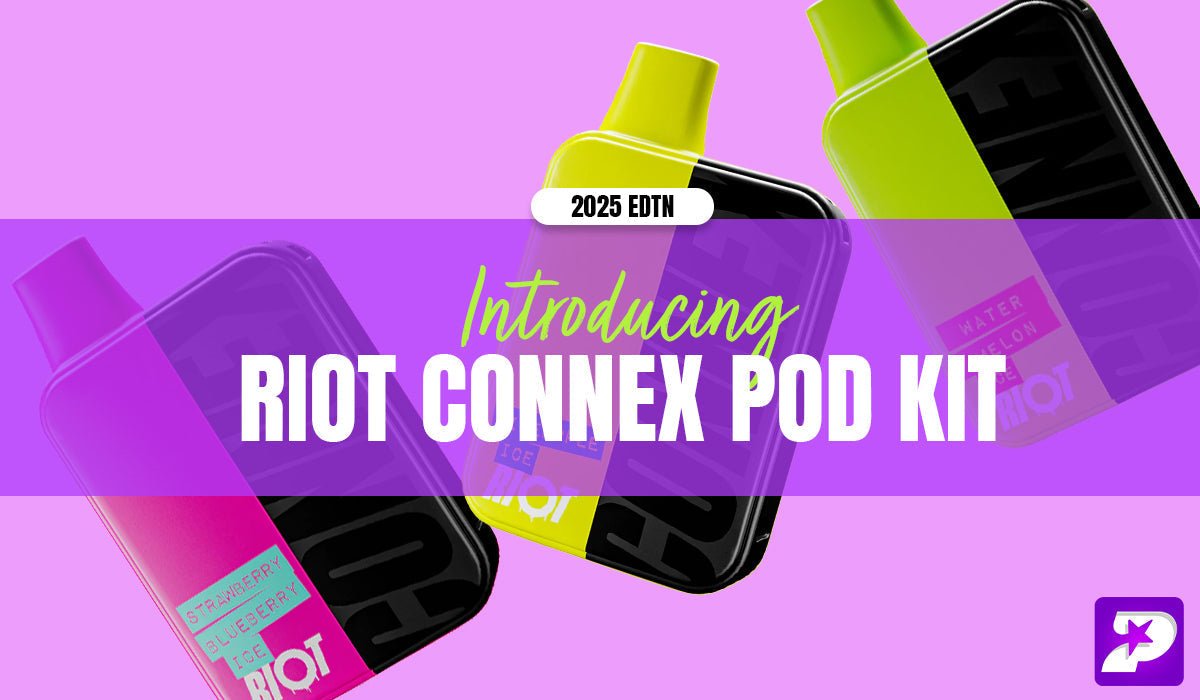 Introducing the Riot Connex | Pre-Filled Vape Kit Prime Vapes UK Introducing the Riot Connex | Pre-Filled Vape Kit Prime Vapes UK