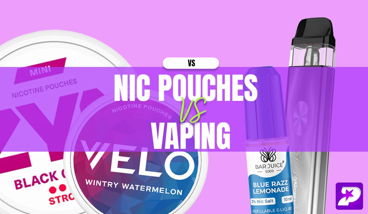 Nicotine Pouches vs Vapes | Which is right for you? Prime Vapes UK Nicotine Pouches vs Vapes | Which is right for you? Prime Vapes UK