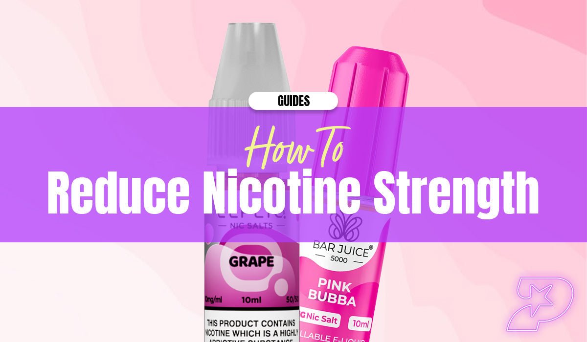 Reducing Your Nicotine Strength Gradually & Safely - Prime Vapes UK