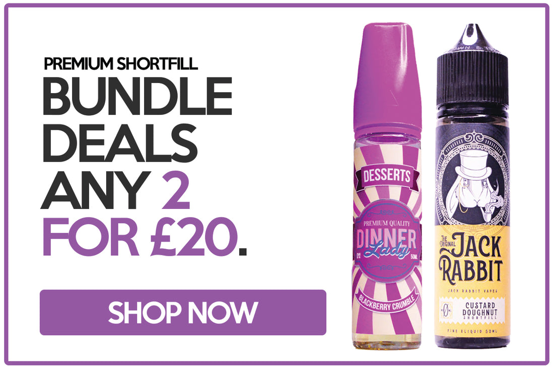 2 for £20 shortfill eliquids