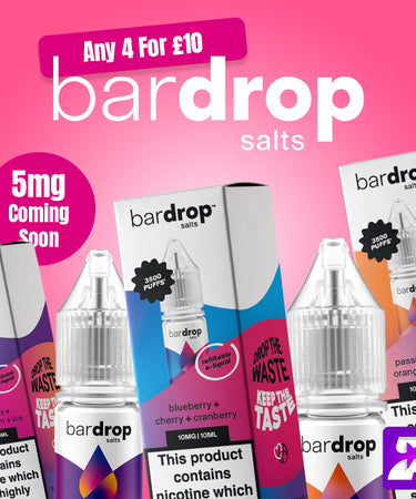 Bar Drop Nic Salts mobile banner prime vapes uk