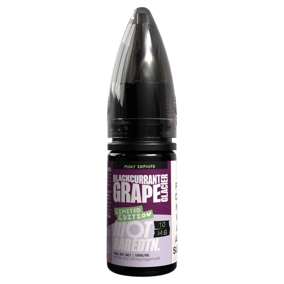 Black Grape Glacier Limited Edition BAR EDTN 10ml Nic Salt By Riot Squad - Prime Vapes UK