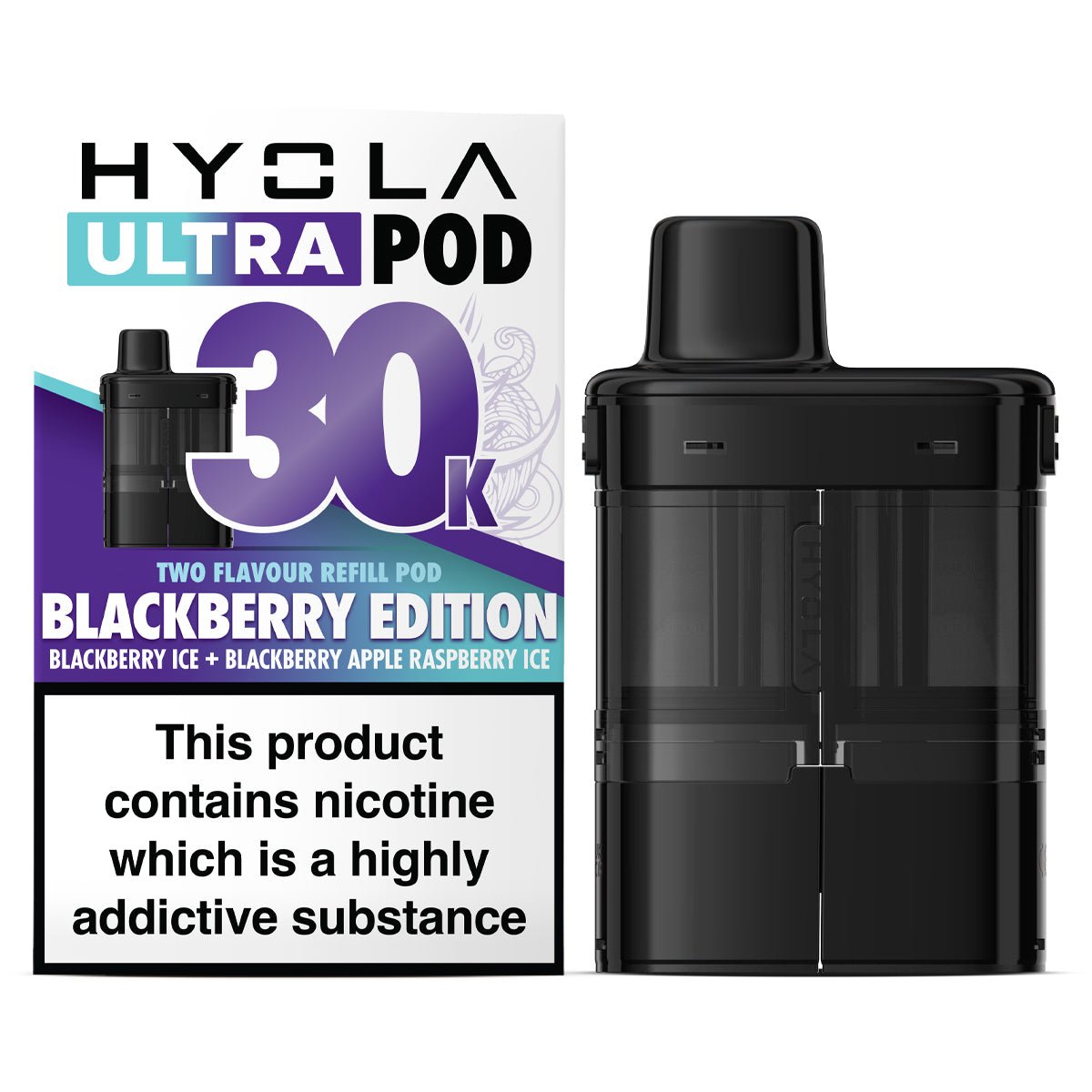 Blackberry Edition Pre - Filled Pods by Hyola Ultra - Prime Vapes UK
