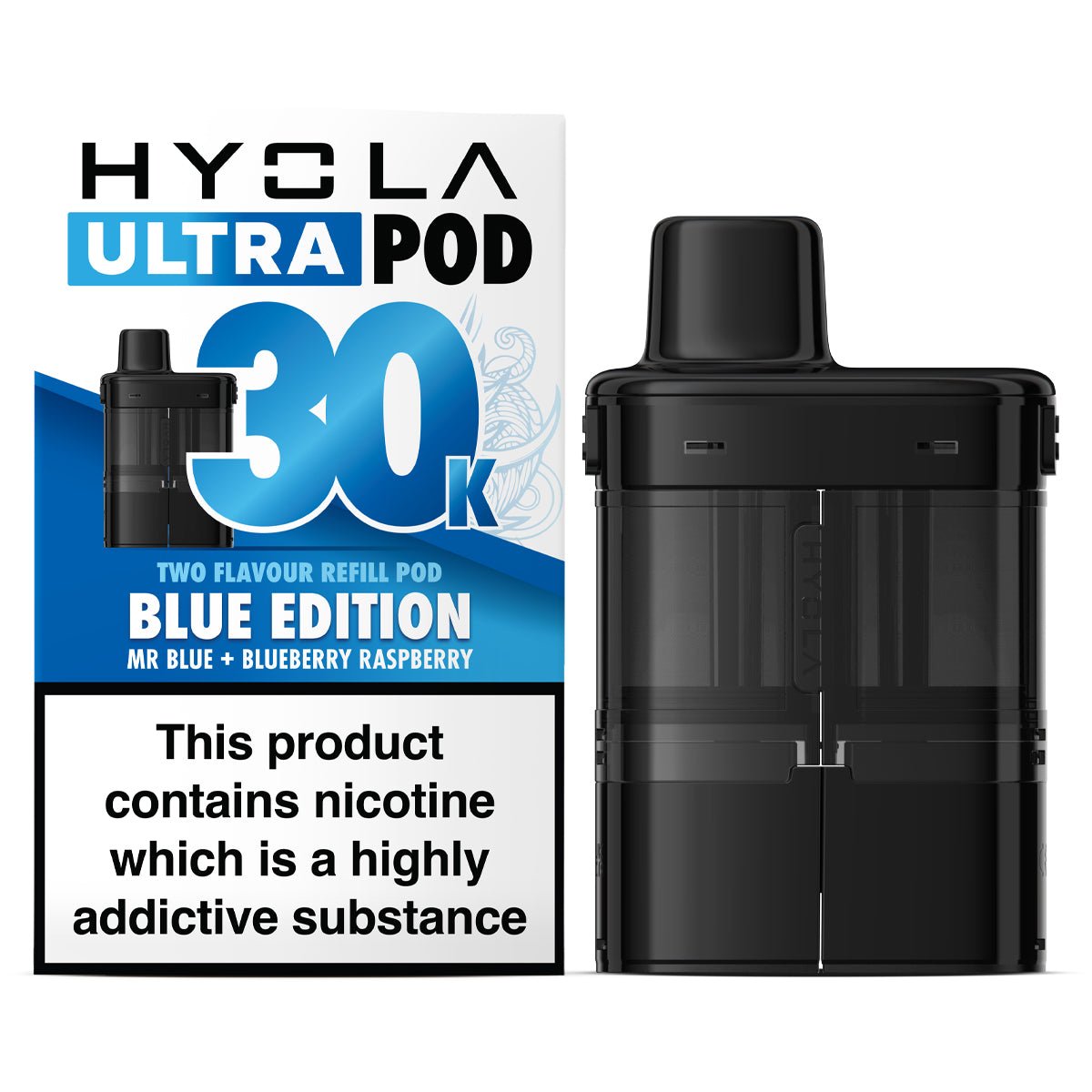 Blue Edition Pre - Filled Pods by Hyola Ultra - Prime Vapes UK