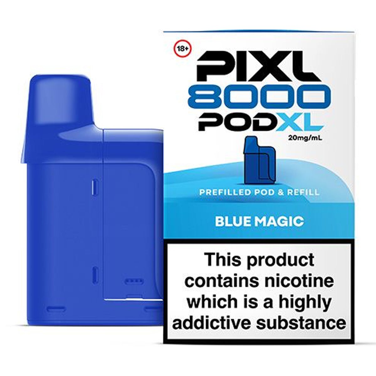 Blue Magic Prefilled Pod by PIXL 8000 - Prime Vapes UK
