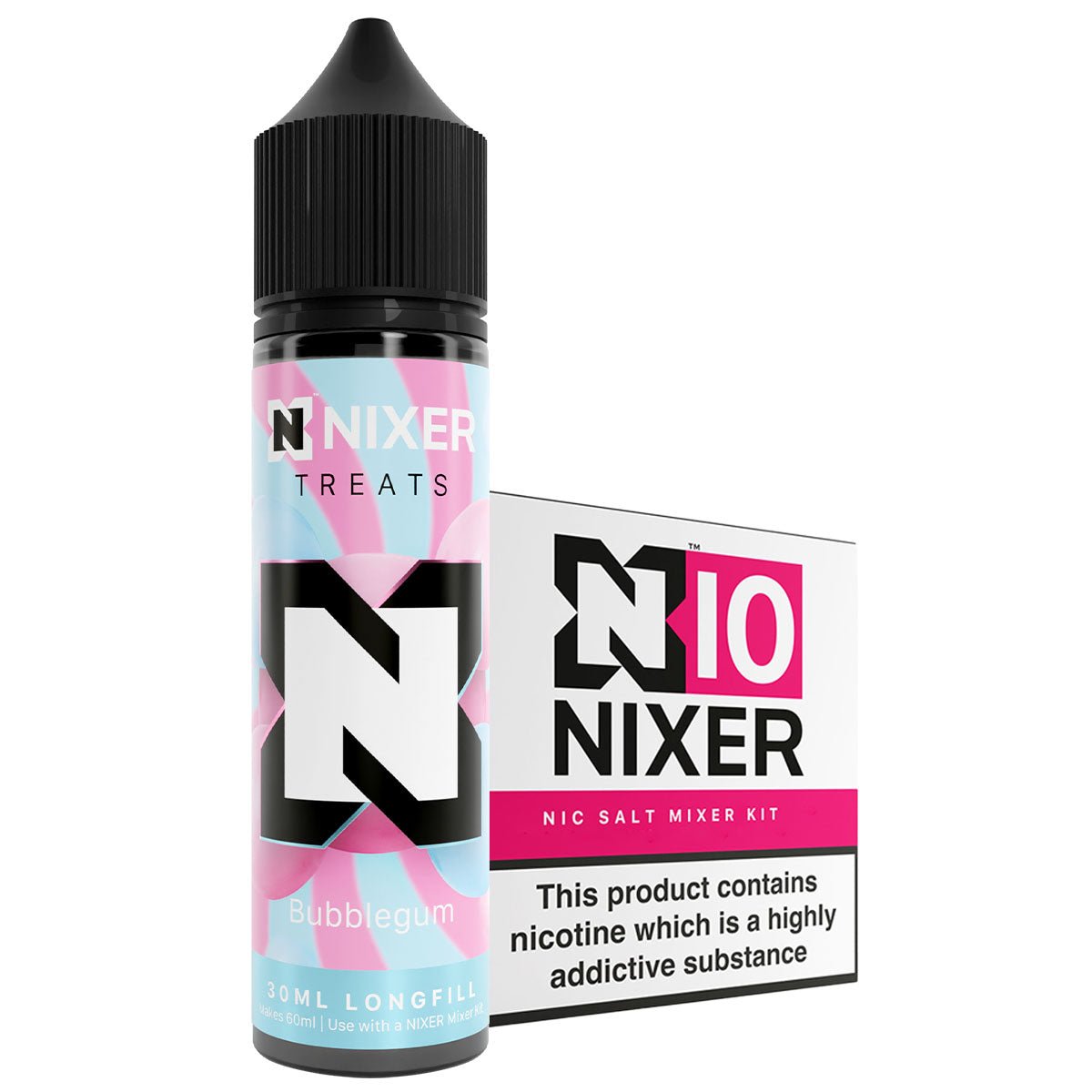 Bubblegum 30ml Longfill Concentrate By Nixer - Prime Vapes UK