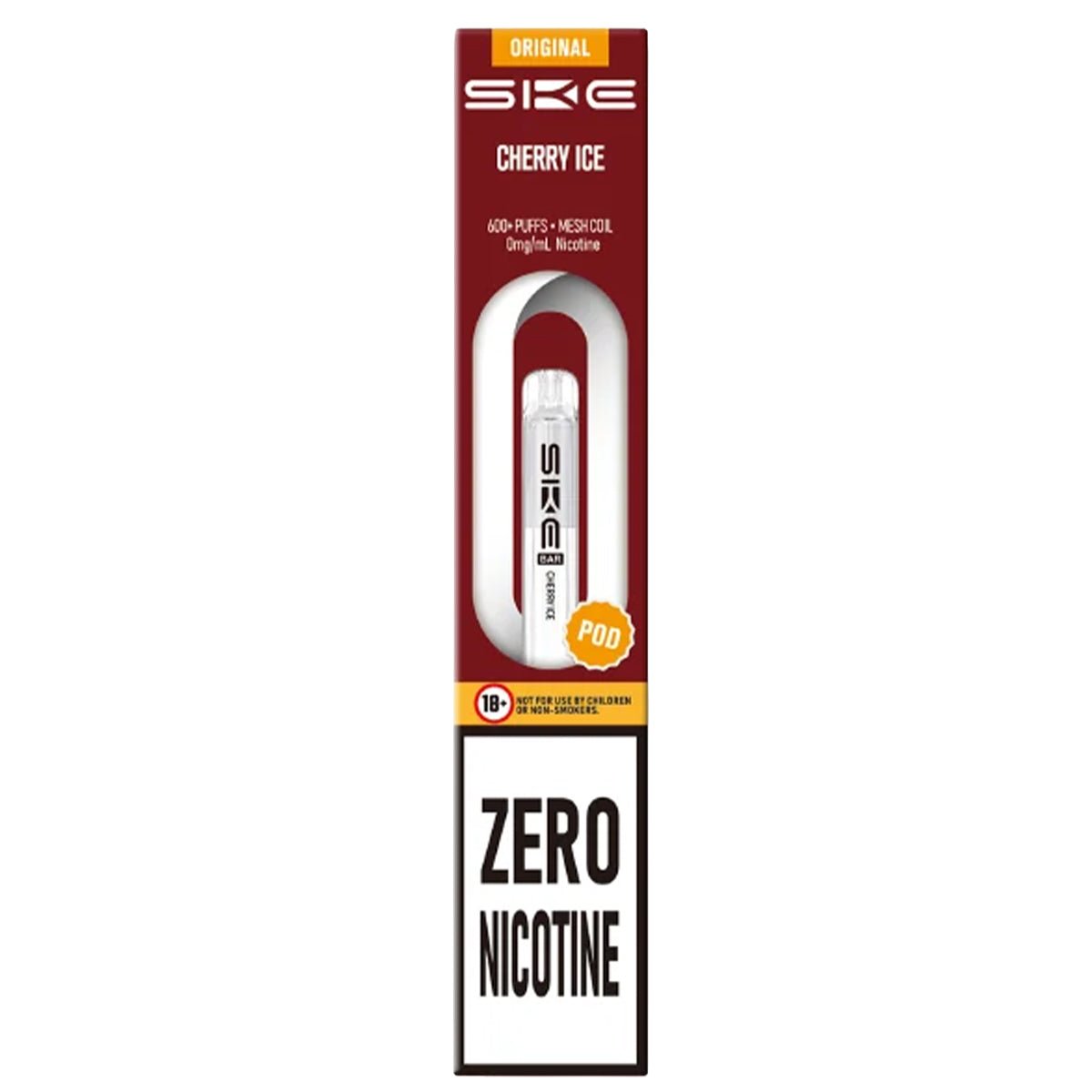 zero nicotine disposable vape uk Cherry Ice Pre-Filled Pod by SKE 600 – Prime Vapes RAZ RX 50K 50000 Big Puffs Vapes Color:Amber