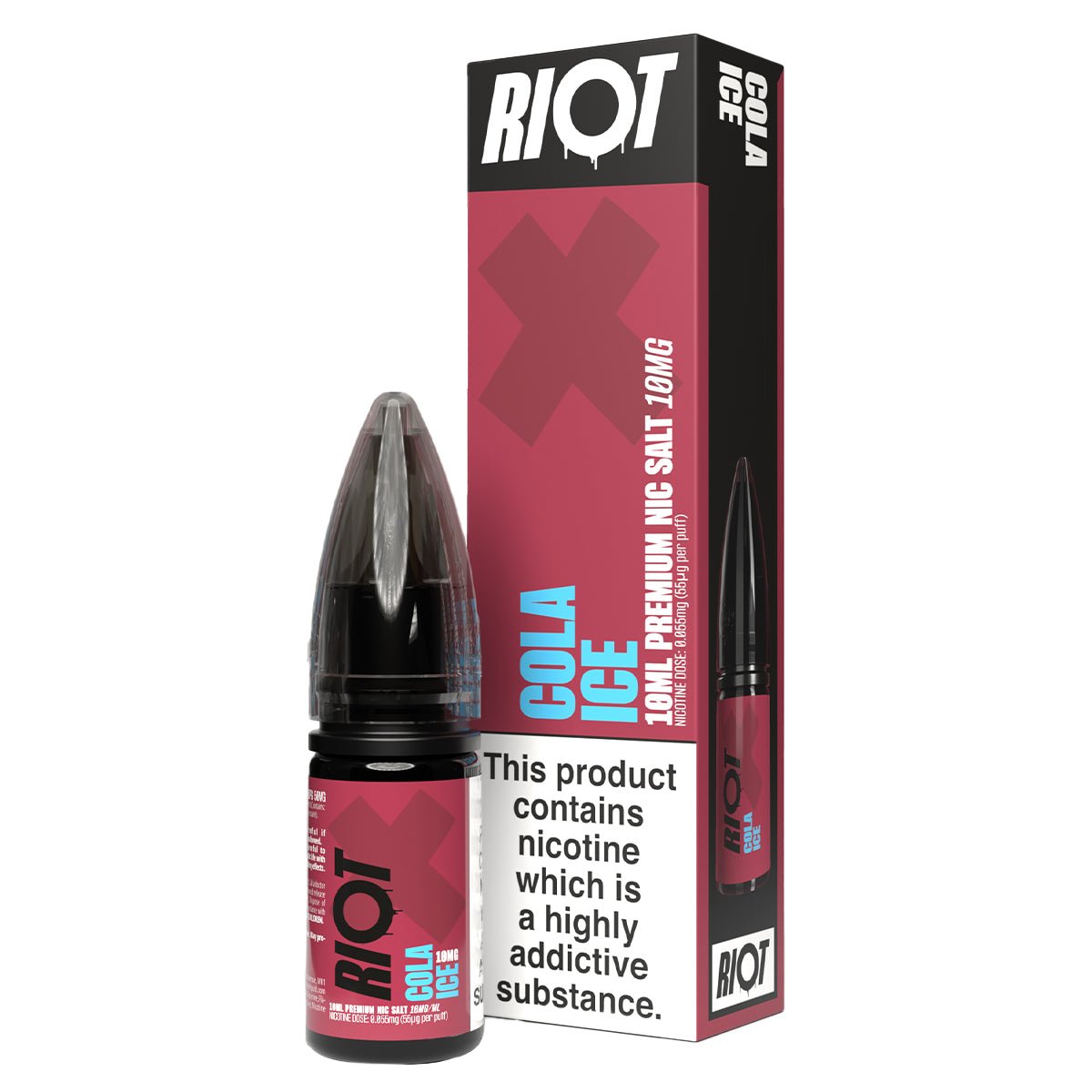Cola Ice Riot X 10ml Nic Salt By Riot Squad Prime Vapes UK Cola Ice Riot X 10ml Nic Salt By Riot Squad Prime Vapes UK