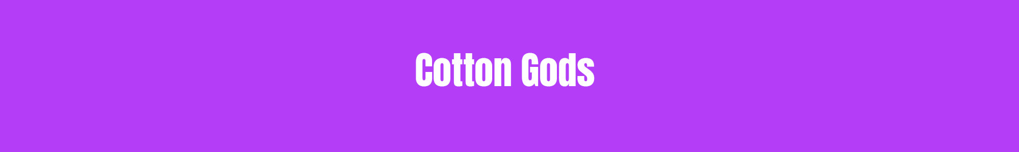 cotton gods premium wicking cotton 
