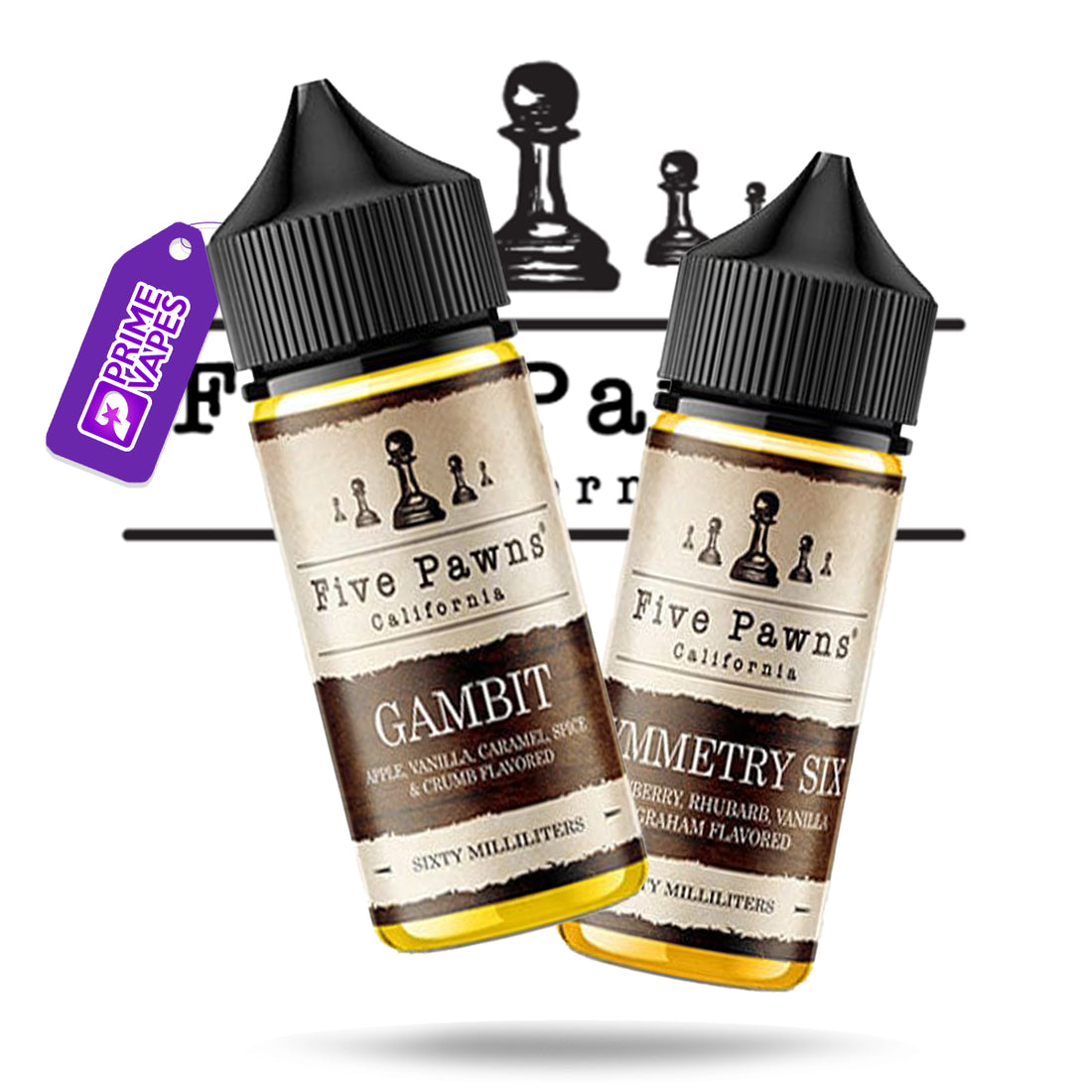 five pawns 100ml zero nicotine vape juice