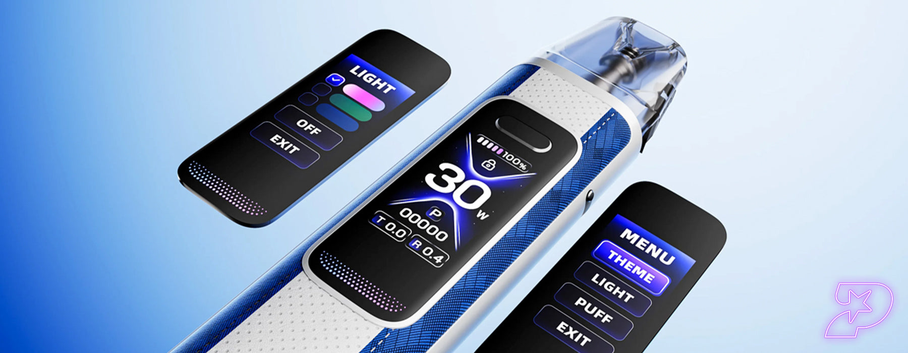 xlim pro 3 menu screen choice