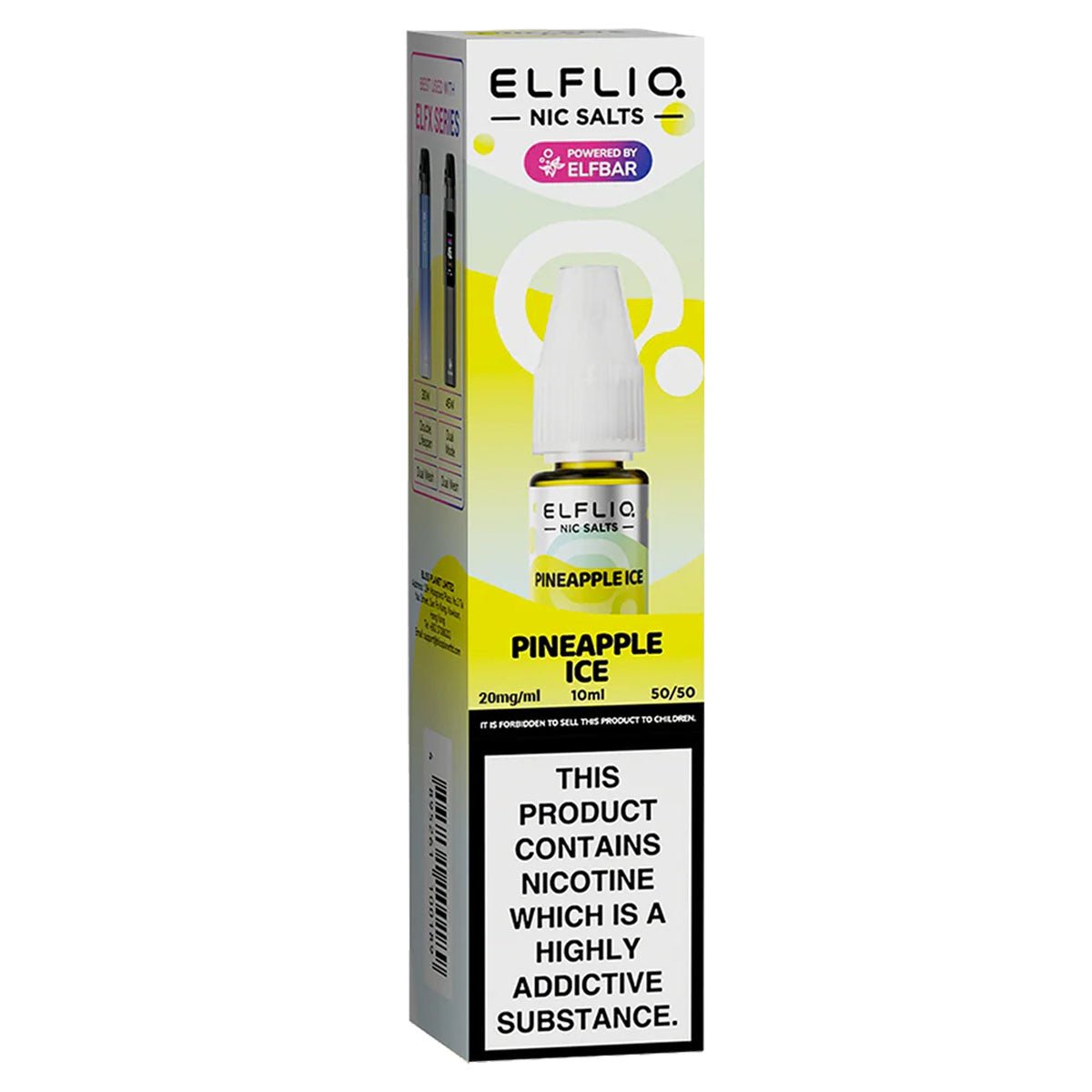 Pineapple Ice 10ml Nic Salt By Elf Bar Elfliq Prime Vapes UK Pineapple Ice 10ml Nic Salt By Elf Bar Elfliq Prime Vapes UK