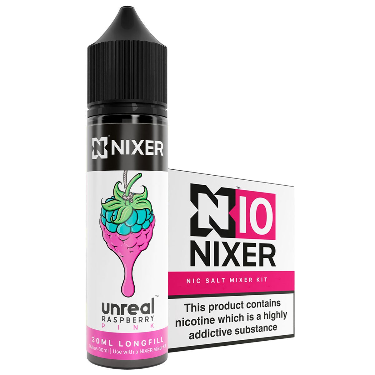 Pink 30ml Longfill Concentrate By Nixer x Unreal - Prime Vapes UK