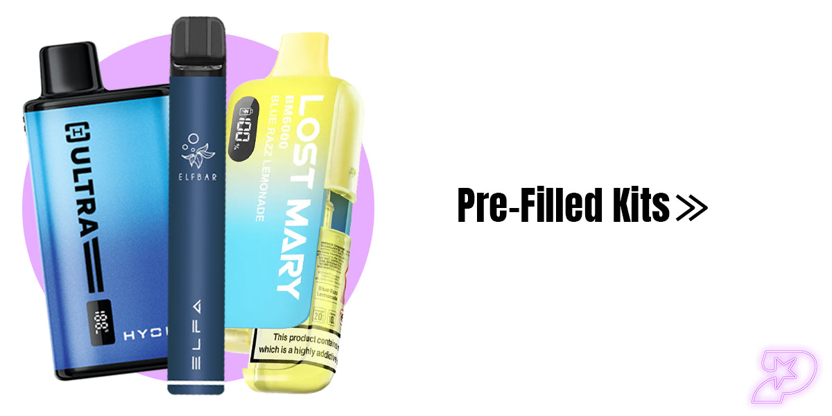pre-filled vape kits