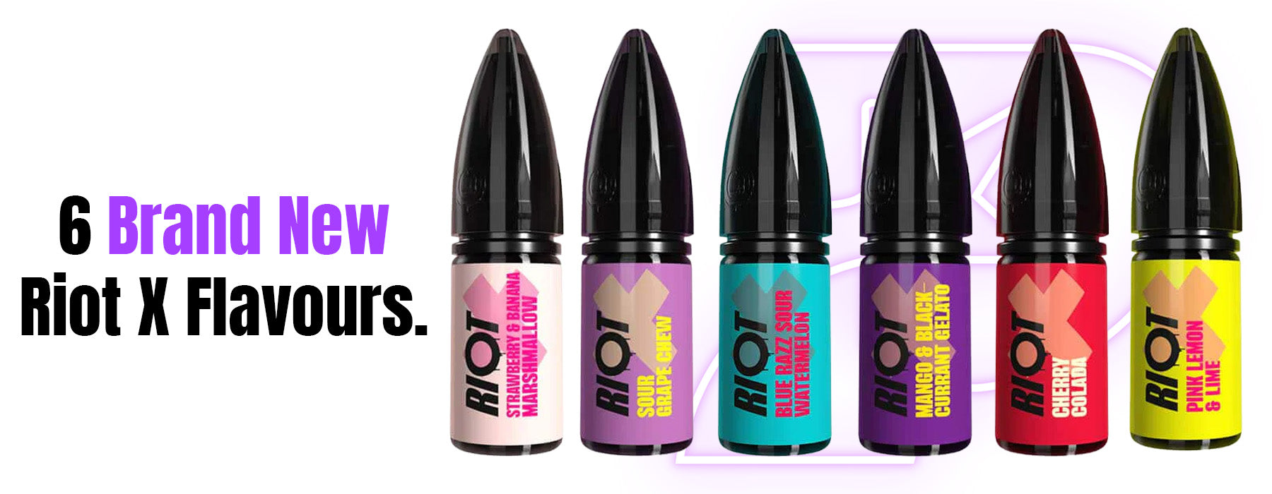 riot x new e-liquid flavours