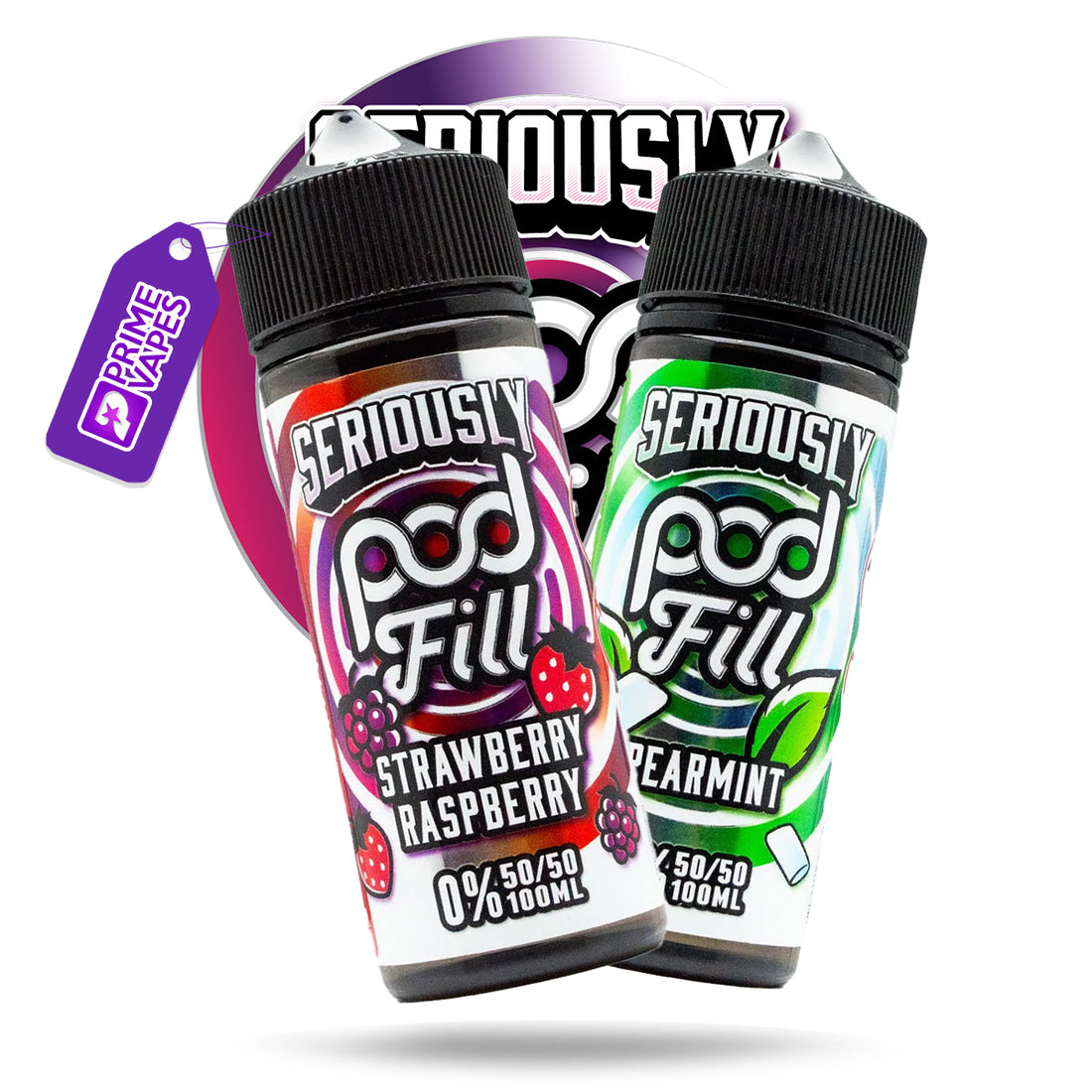 doozy seriously pod fill 100ml zero nicotine vape juice