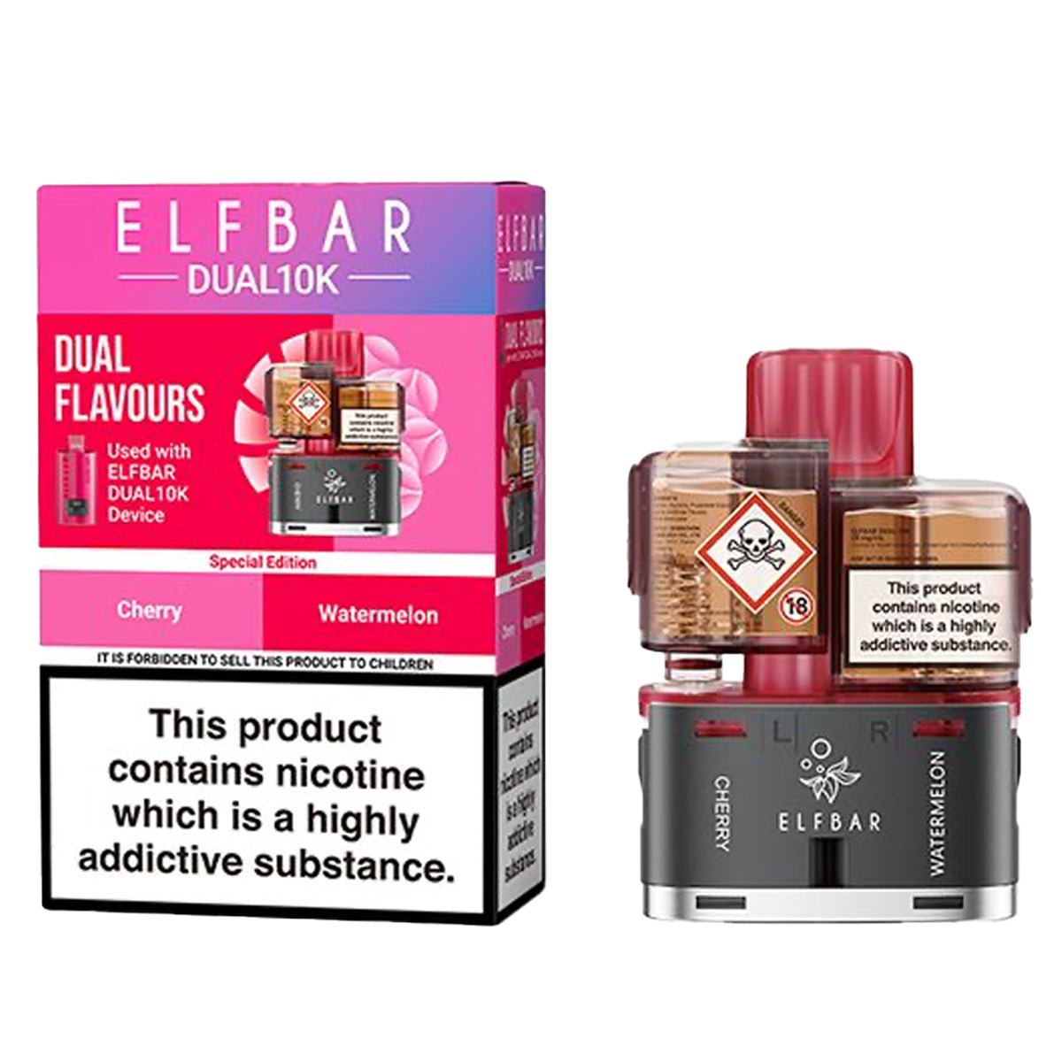 Special Edition Pre - filled Pods By ElfBar 10K Dual - Prime Vapes UK