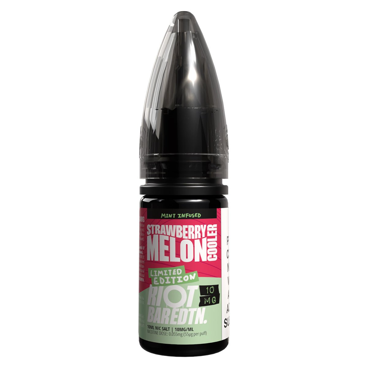Strawberry Melon Cooler Limited Edition BAR EDTN 10ml Nic Salt By Riot Squad - Prime Vapes UK