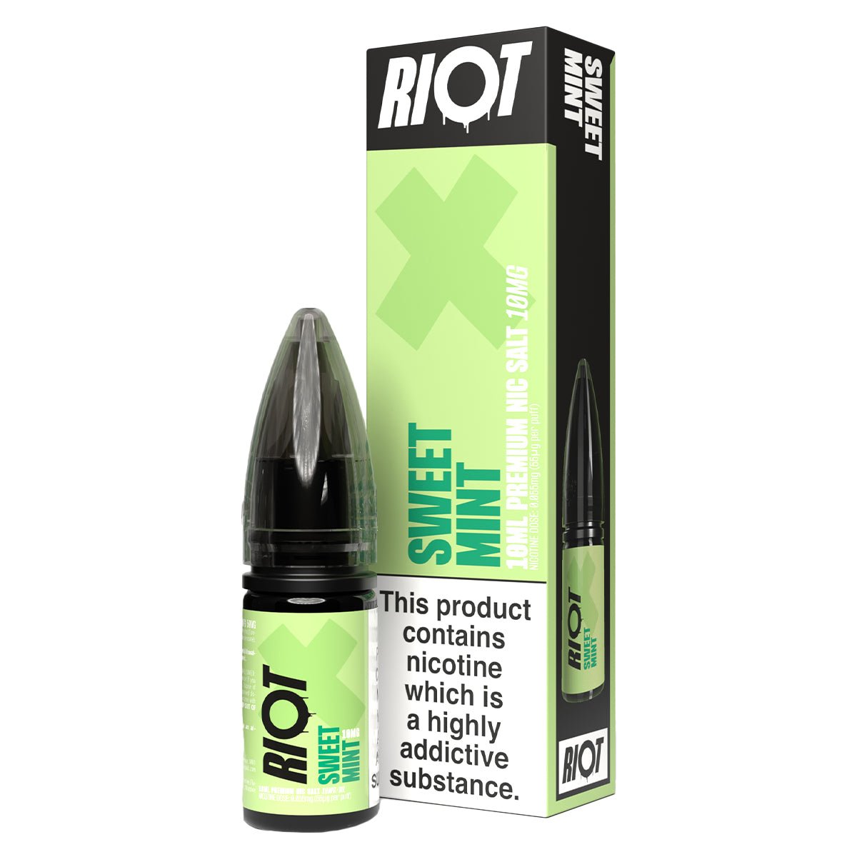 Sweet Mint Riot X 10ml Nic Salt By Riot Squad Prime Vapes UK Sweet Mint Riot X 10ml Nic Salt By Riot Squad Prime Vapes UK
