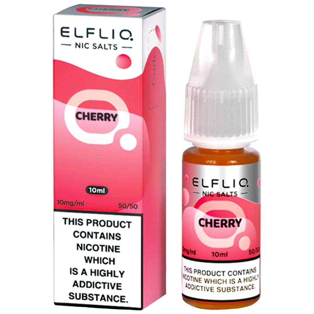 Cherry 10ml Nic Salt By Elf Bar Elfliq Prime Vapes UK Cherry 10ml Nic Salt By Elf Bar Elfliq Prime Vapes UK
