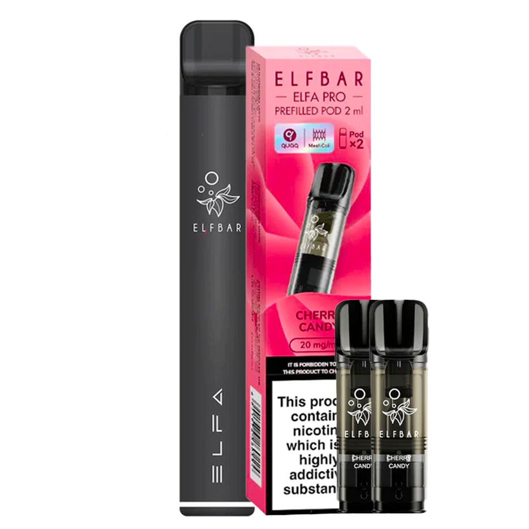 Elf Bar Elfa Pro Rechargeable Pod Device Bundle Kit Prime Vapes UK Elf Bar Elfa Pro Rechargeable Pod Device Bundle Kit Prime Vapes UK