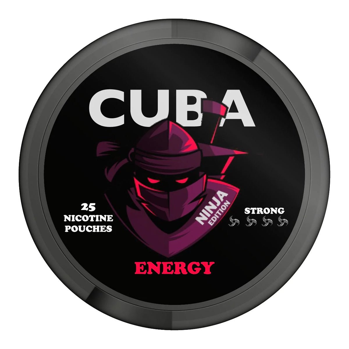 Energy Nicotine Pouches By Cuba Ninja - Prime Vapes UK