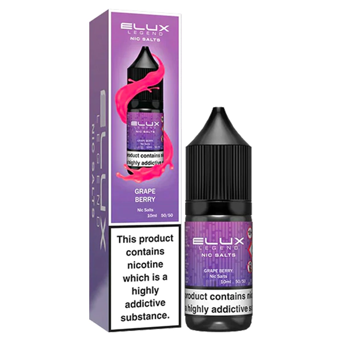 Grape Berry 10ml Nic Salt E-liquid By Elux Legend Prime Vapes UK Grape Berry 10ml Nic Salt E-liquid By Elux Legend Prime Vapes UK