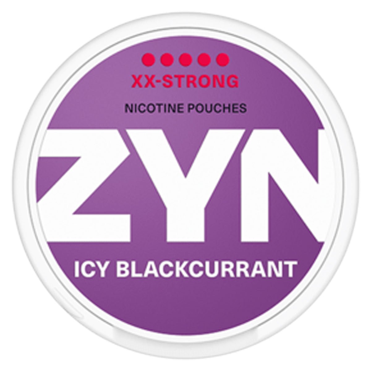 Icy Blackcurrant XX-Strong Nicotine Pouches By Zyn - Prime Vapes UK