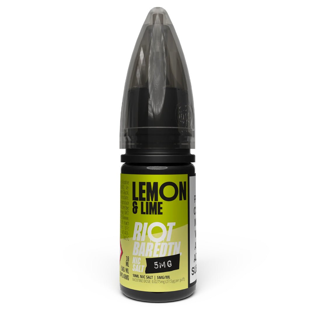 Lemon & Lime BAR EDTN 10ml Nic Salt By Riot Squad - Prime Vapes UK