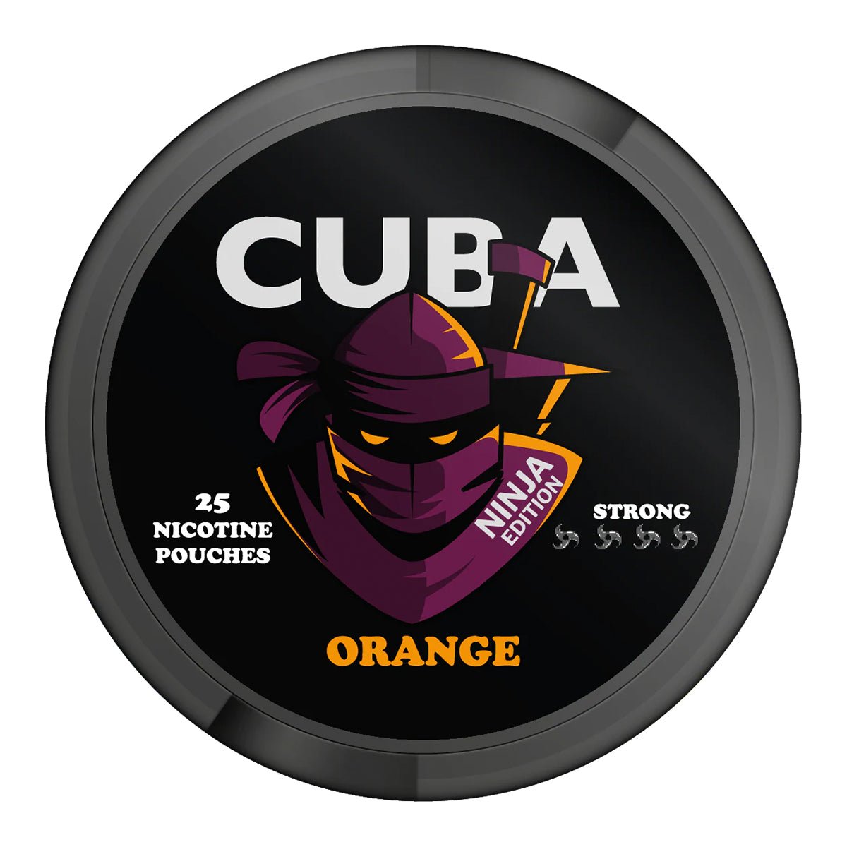 Orange Nicotine Pouches By Cuba Ninja - Prime Vapes UK