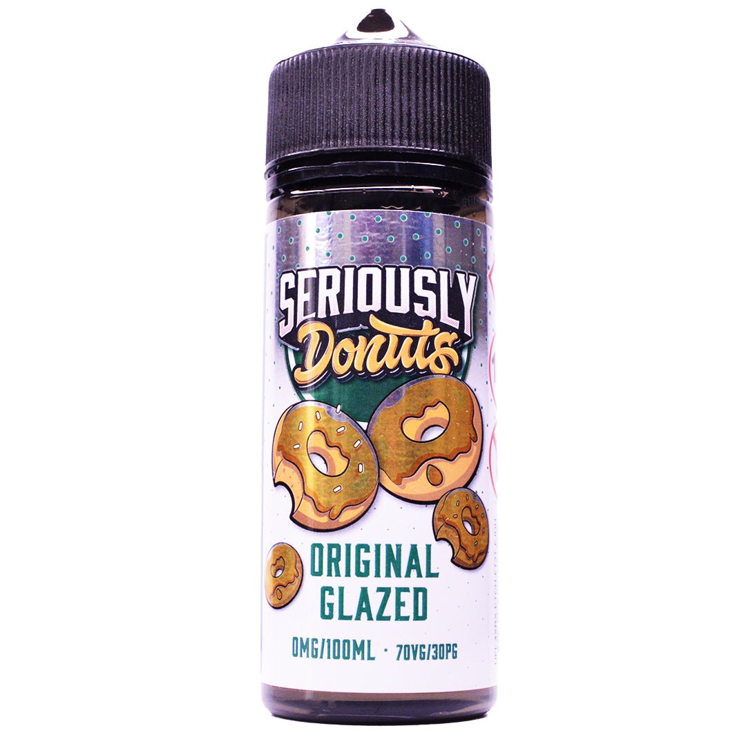glazed donut vape juice Original Glazed 100ml Shortfill By Seriously Donuts – Prime Vapes UK