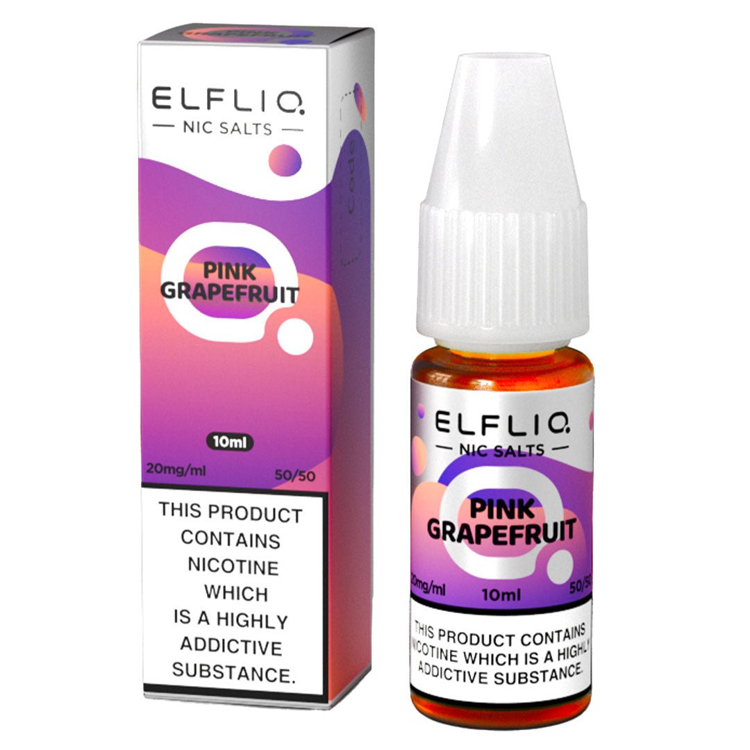 Pink Grapefruit 10ml Nic Salt By Elf Bar Elfliq Prime Vapes UK Pink Grapefruit 10ml Nic Salt By Elf Bar Elfliq Prime Vapes UK