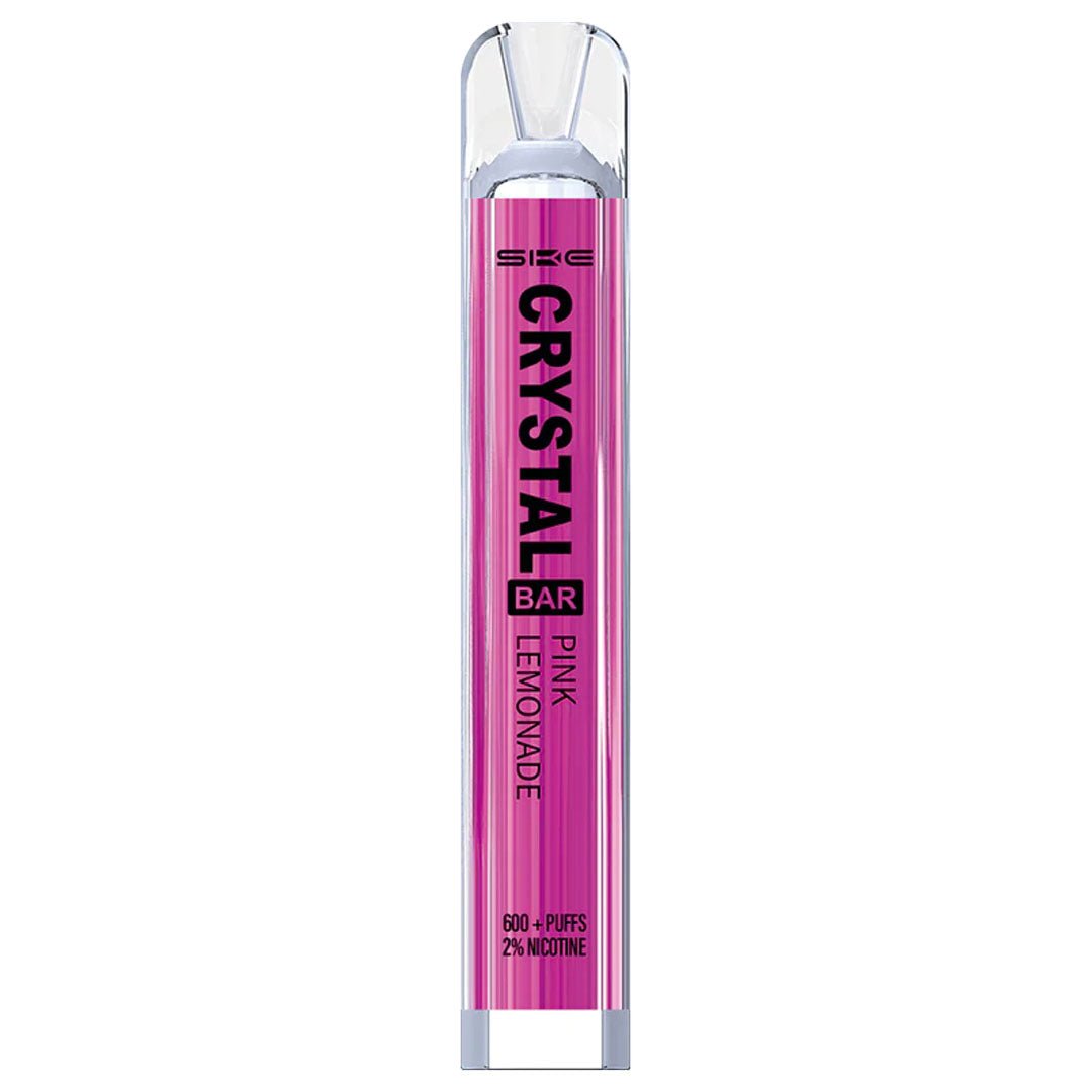 Pink Lemonade Disposable Vape By Crystal Bar - Prime Vapes UK