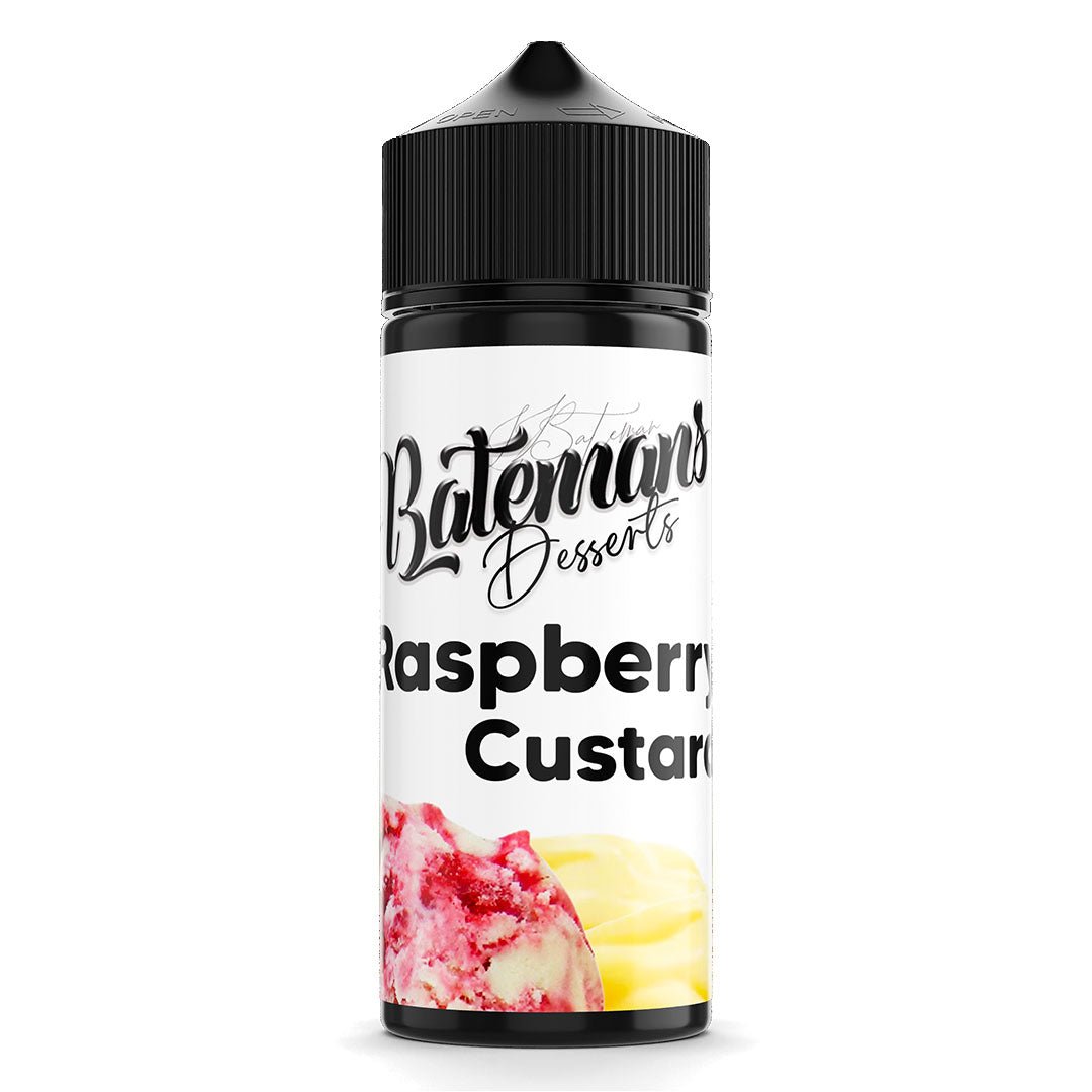 Raspberry Custard 100ml Shortfill By Bateman's Prime Vapes UK Raspberry Custard 100ml Shortfill By Bateman's Prime Vapes UK
