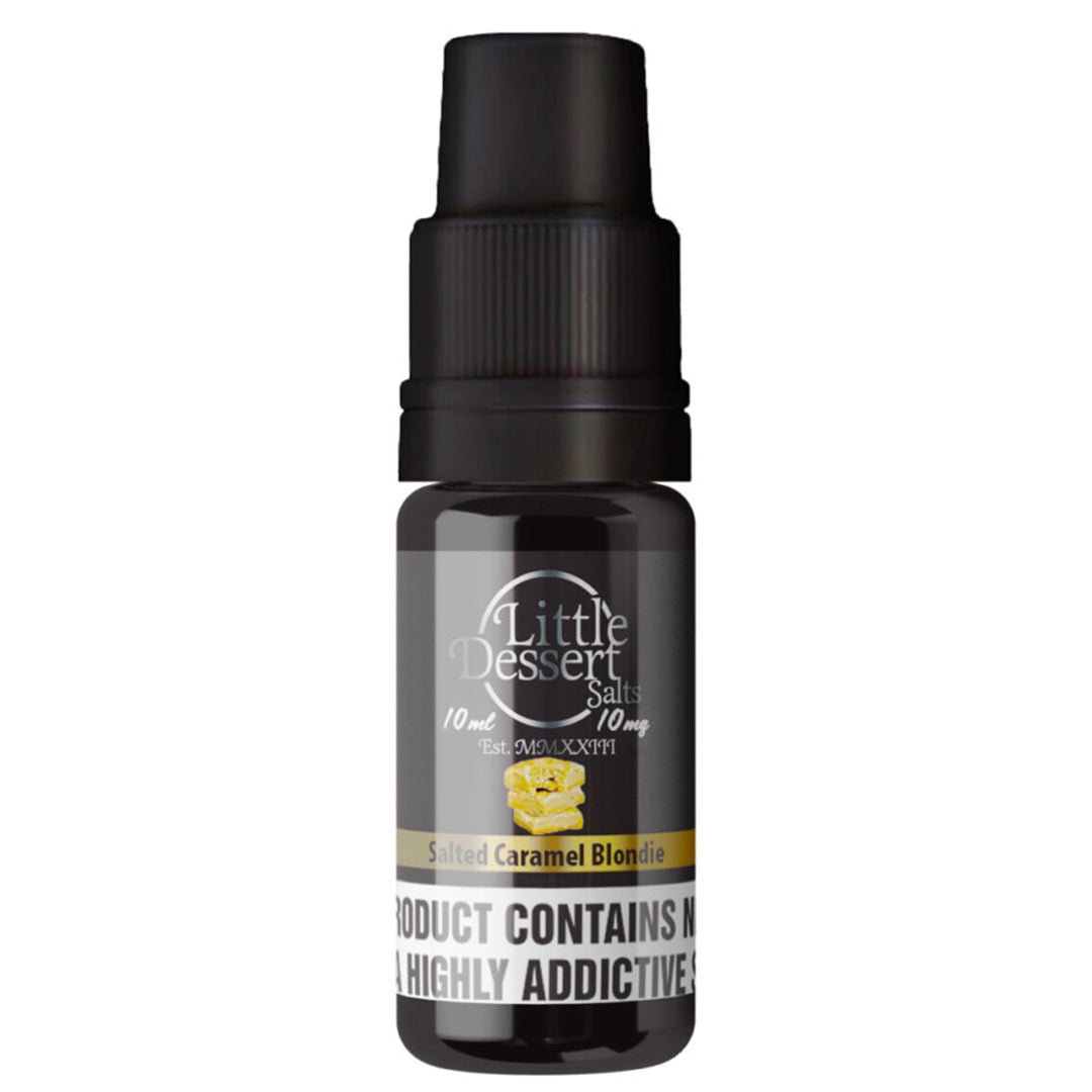 Salted Caramel Blondie 10ml Nic Salt By Little Desserts - Prime Vapes UK