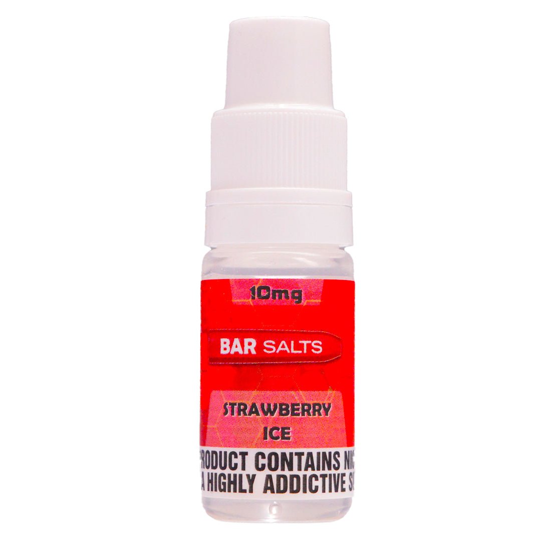 Strawberry Ice 10ml Nic Salt E-liquid By Bar Salts Prime Vapes UK Strawberry Ice 10ml Nic Salt E-liquid By Bar Salts Prime Vapes UK