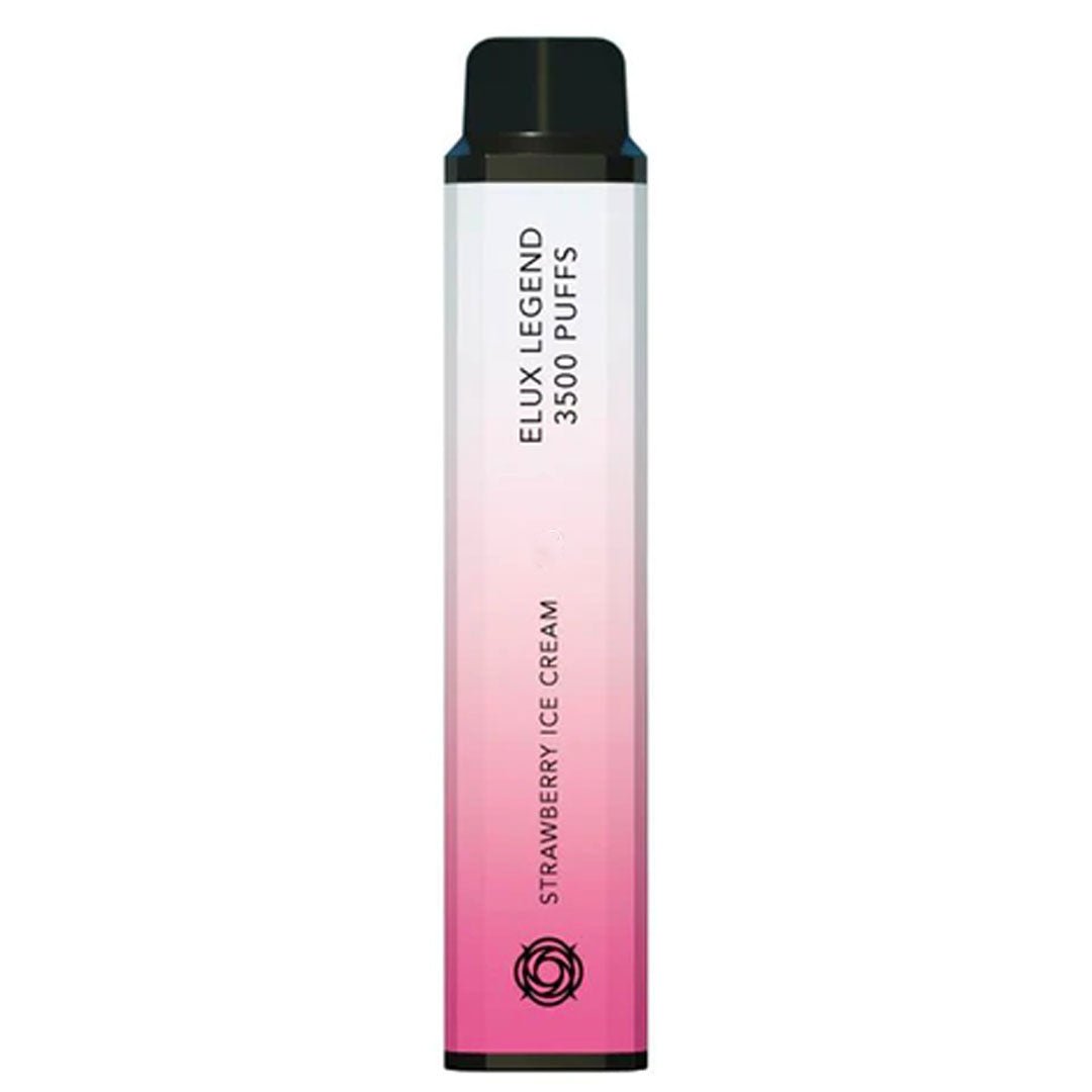 Strawberry Ice-Cream Disposable Vape By Elux Legend 3500 Prime Vapes UK Strawberry Ice-Cream Disposable Vape By Elux Legend 3500 Prime Vapes UK