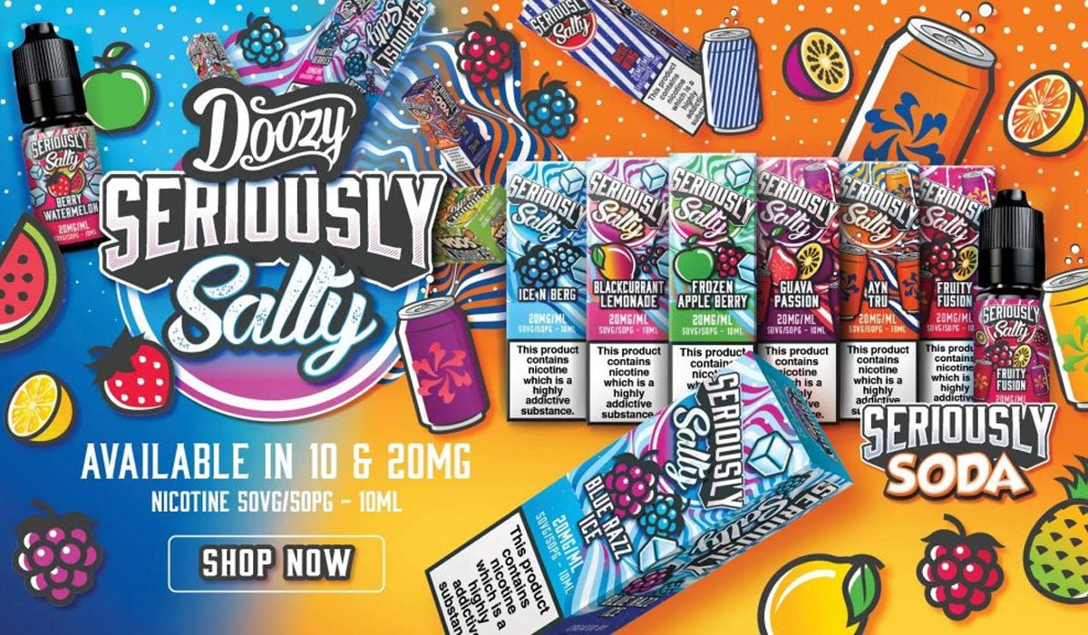 All About Doozy's Seriously Range Prime Vapes UK All About Doozy's Seriously Range Prime Vapes UK