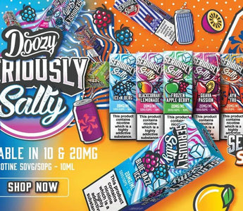 All About Doozy's Seriously Range - Prime Vapes UK