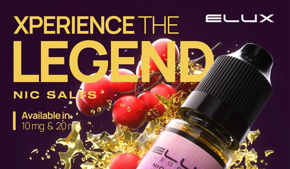 Introducing Elux Legend Nic Salts - Prime Vapes UK