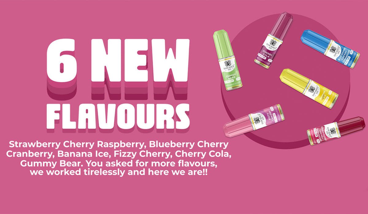 Introducing six new Bar Juice 5000 nic salt flavours - Prime Vapes UK