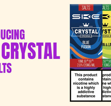 Introducing the New SKE Crystal Nic Salts - Prime Vapes UK