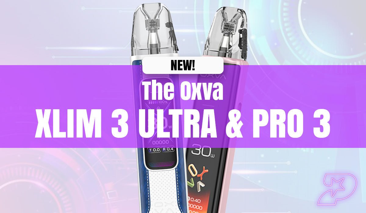 Introducing the Xlim Pro 3 & Xlim 3 Ultra by Oxva - Prime Vapes UK