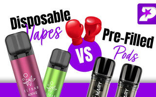 Pre-Filled Pods vs Disposable Vapes - Prime Vapes UK