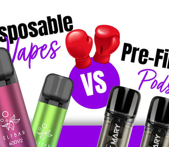 Pre-Filled Pods vs Disposable Vapes - Prime Vapes UK