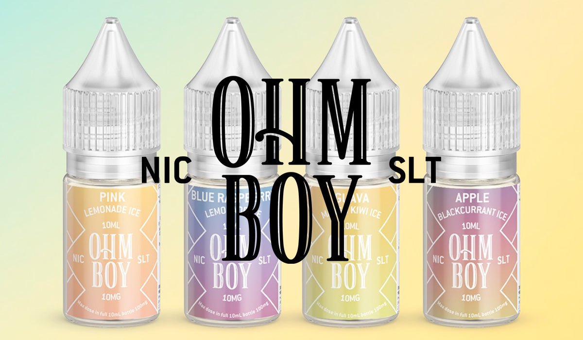 Six brand new ohm boy Nic salt flavours - Prime Vapes UK