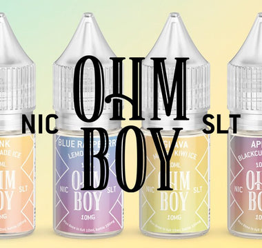 Six brand new ohm boy Nic salt flavours - Prime Vapes UK