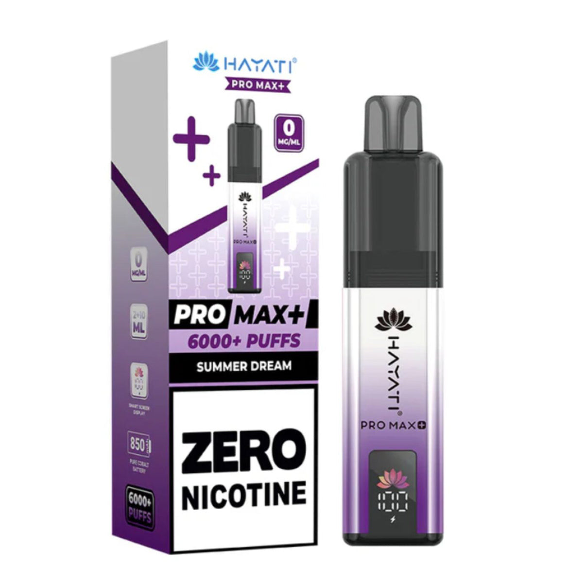 summer dream hayati 6k plus 0mg zero nicotine vapes - Prime Vapes UK Vape shop