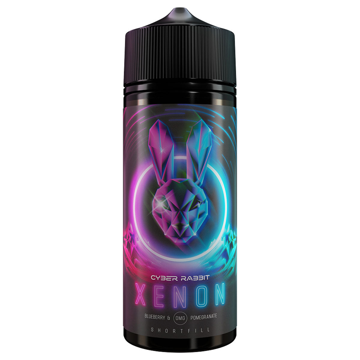 xenon 100ml shortfill e-liquid by cyber rabbit